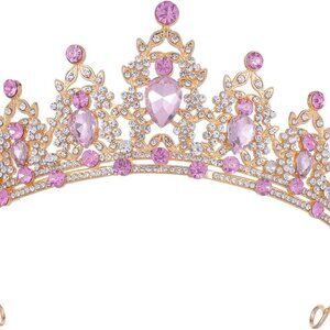 Queen Crown and Tiaras Princess Crown for Women and Girls Crystal Headbands for